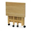 ADD TO YOUR SET: Winsome Solid Wood Portable Foldable Printer Stand in Natural