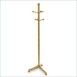 Winsome 71 Inch Standing Coat Rack in Beech Solid Wood