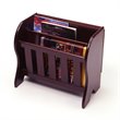 ADD TO YOUR SET: Winsome Magazine Rack with Flip Top in Espresso Beechwood