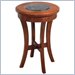 Winsome Regalia Solid Wood Side Table in Walnut