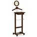 Winsome Rolling Valet Stand in Antique Walnut