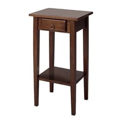 Winsome Accent Phone Stand in Walnut Beechwood