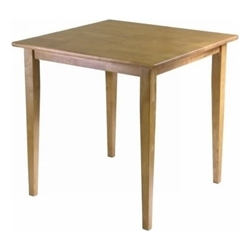 Winsome Groveland Square Dining Table in Light Oak Finish