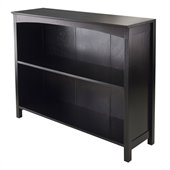 Winsome Terrace Storage Shelf / Bookcase 3-Tier 37 wide in Espresso
