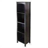 Winsome Terrace Storage Shelf / Bookcase 5-Tier in Espresso
