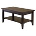 Winsome Nolan Coffee Table in Cappuccino Finish