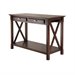 Winsome Xola Console Table with 2 Drawers in Cappuccino Finish