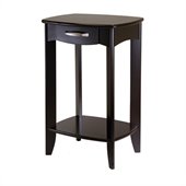 Winsome Danica Side Table in Dark Espresso Finish