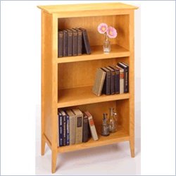 Winsome Three Tier Bookcase in Honey Maple Finish