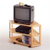 Winsome Basics Solid Wood Corner TV Stand