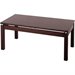 Winsome Linea Solid Wood Coffee Table in Espresso