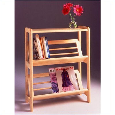 Winsome 2-Tier Bookshelf in Natural