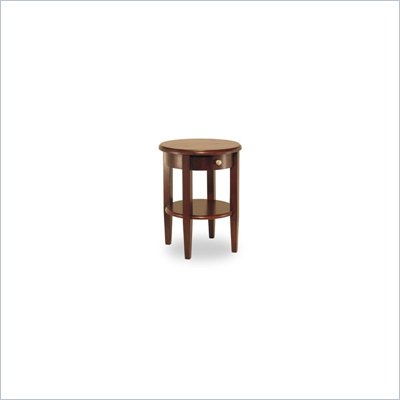 Winsome Concord Wood Round End Table