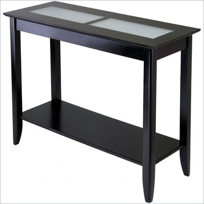 Winsome Syrah Solid Wood Console Table in Espresso