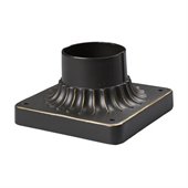 ELK Lighting Outdoor Accessories Pier Mount in Aged Bronze