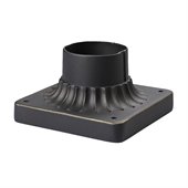 ELK Lighting Outdoor Accessories Pier Mount in Weathered Charcoal