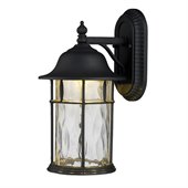 ELK Lighting Lapuente 1-Light Outdoor Led Wall Mount In Matte Black