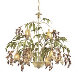 ELK Lighting Huarco 8 Light Chandelier