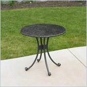 Outdoor GreatRoom Company Patio Bistro Table with Granite Top