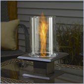 Outdoor GreatRoom Company Allure Table Top Gel Fuel Metal Firepit in Sedona