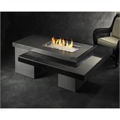 Uptown Fire Pit Table with Granite Tile and Supercast Top