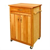 Catskill Craftsmen 25 Inch Butcher Block Kitchen Cart
