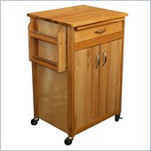 Catskill Craftsmen 25 Inch Butcher Block Kitchen Cart