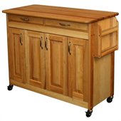 Catskill Craftsmen 44 Inch Butcher Block Kitchen Island
