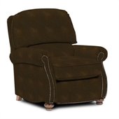 Broyhill Laramie Brown Recliner Chair with Attic Heirlooms Wood Stain