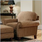 Broyhill Larissa Brown Chair with Cherry Wood Finish