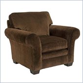 Broyhill Dark Brown Zachary Chair with Affinity Wood Finish
