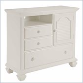 Broyhill Mirren Harbor Media Chest in White