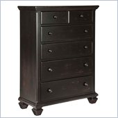 Broyhill Mirren Pointe Drawer Chest in Chocolate Brown