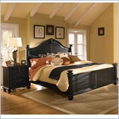 Broyhill Mirren Pointe Arched Panel Bed 2 Pc Bedroom Set in Chocolate