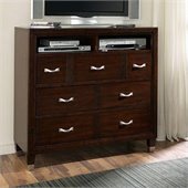 Broyhill Eastlake 2 Media Chest in Warm Brown Cherry