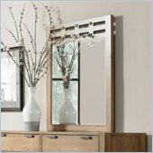 Broyhill Ember Grove Slat Dresser Mirror in Weathered-Khaki