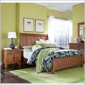 Broyhill Attic Heirlooms Vintage Sleigh Bed 2 Piece Bedroom Set