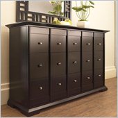 Broyhill Perspectives 9 Drawer Dresser in Graphite Finish