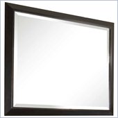 Broyhill Perspectives Rectangular Dresser Mirror in Graphite Finish