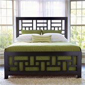 Broyhill Perspectives Lattice Bed in Graphite Finish