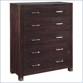Broyhill Primo Vista 5 Drawer Chest in Black Stain