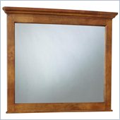 Broyhill Hayden Place Landscape Dresser Mirror in Warm Golden Oak