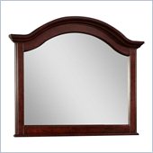 Broyhill Hayden Place Arched Dresser Mirror in Rich Dark Cherry