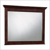 Broyhill Hayden Place Landscape Dresser Mirror in Rich Dark Cherry