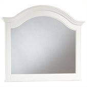 Broyhill Hayden Place Arched Dresser Mirror in White