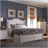 Broyhill Hayden Place Panel Storage Bed in White