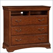 Broyhill Rhone Manor 3 Drawer Media Chest in Toffee