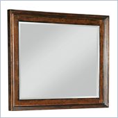 Broyhill Abbott Bay Landscape Dresser Mirror in Warm Russet Brown