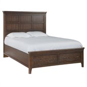 Broyhill Attic Retreat Panel Bed w/ Storage in Weathered-Mink
