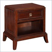 Broyhill Antiquity 1 Drawer Night Stand in Deep Velvet 
